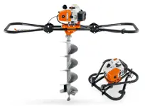 Earth drill, two person operated, petrol